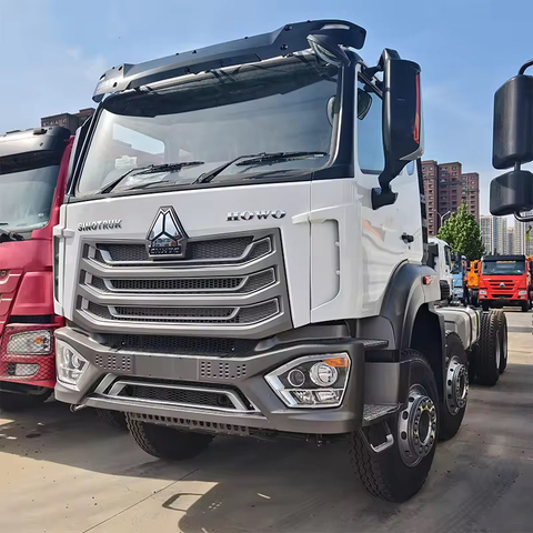 شاحنة رأس جرار Foton Auman 430HP 6X4 لنقل حاويات صهريج الوقود